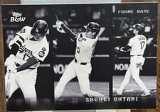2025 Topps Black & White Base Set Shohei Ohtani #1 card