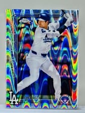 2025 Topps Chrome Shohei Ohtani #1 card