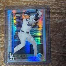 2025 Topps Chrome Shohei Ohtani Prism #1 card