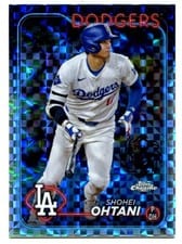 2025 Topps Chrome Shohei Ohtani #1 card
