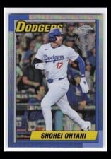 2025 Topps Chrome 1990 Shohei Ohtani #90CB-7 card