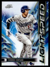 2025 Topps Cosmic Chrome Light Speed Shohei Ohtani #LS-15 card