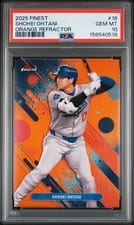 2025 Topps Finest Shohei Ohtani #16 card