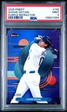 2025 Topps Finest Shohei Ohtani #190 card
