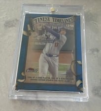 2025 Topps Finest Timelines Shohei Ohtani #FT-12 card