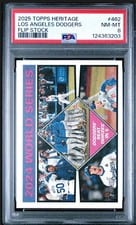 2025 Topps Heritage Shohei Ohtani Flip Stock #1 card