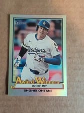 2025 Topps Heritage Award Winners Shohei Ohtani #AW-1 card
