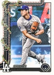 2025 Topps Holiday Base Set Shohei Ohtani #H1c card