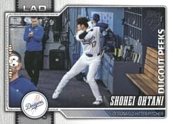 2026 Topps Dugout Peeks Shohei Ohtani #200 card