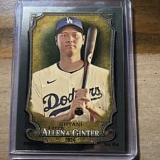 2024 Topps Allen & Ginter Chrome Shohei Ohtani (Los Angeles Dodgers) #97 card