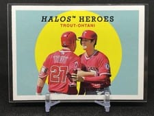 2018 Topps Archives Shohei Ohtani, Mike Trout #303