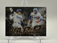 2025 Topps Dynamic Duals Warp Speed Shohei Ohtani / Mookie Betts #WS-03 card