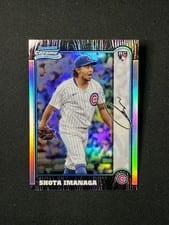 2024 Bowman Chrome 1999 Bowman Chrome 25th Anniversary Shota Imanaga #BC25-11 card