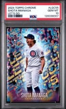 2024 Topps Chrome Update Let's Go! Shota Imanaga #LGC-55 card