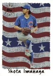 2025 Topps Archives 1995 Topps Cyberstats Shota Imanaga #95C-16 card