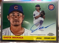 2025 Topps Chrome Platinum Autographs Shota Imanaga #CPA-SI card
