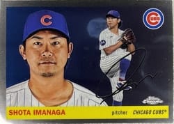 2025 Topps Chrome Platinum Base Set Shota Imanaga #7 card