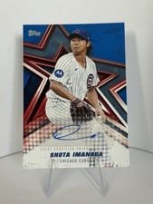 2026 Topps Baseball Stars Autographs Shota Imanaga #BSA-SHO card