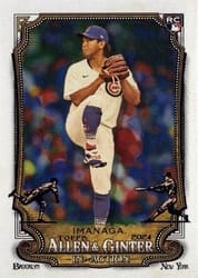 2024 Topps Allen & Ginter In Action Variations Shota Imanaga (Chicago Cubs) #IA-43 card