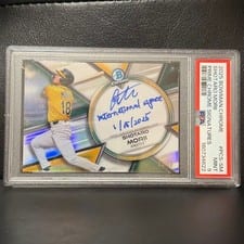 2025 Bowman Chrome Prime Chrome Signatures Shotaro Morii #PCS-SM card