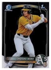 2025 Bowman Chrome Prospects Shotaro Morii #BCP-170 card