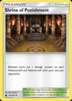 Celestial Storm Shrine of Punishment #143 card