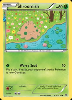 Generations Shroomish #RC2 card