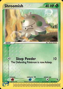 Ruby & Sapphire Shroomish #69 card