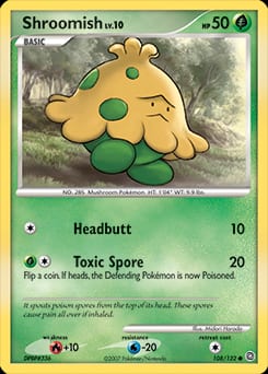 Secret Wonders Shroomish #108 card