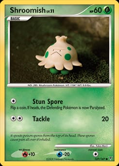 Supreme Victors Shroomish #127 card