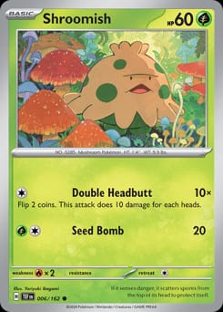 Temporal Forces Shroomish #6 card