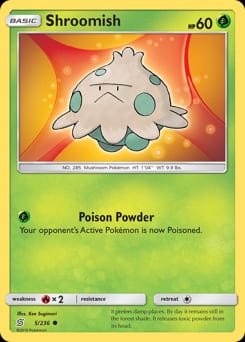 Unified Minds Shroomish #5 card