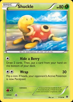 Fates Collide Shuckle #1 card