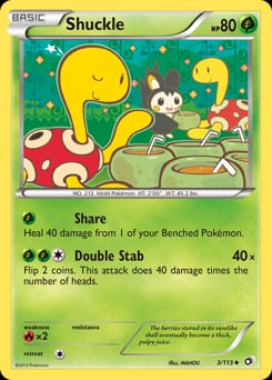 Legendary Treasures Shuckle #3 card