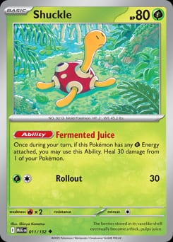 Mega Evolution Shuckle #11 card