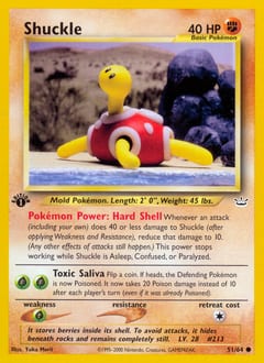 Neo Revelation Shuckle #51 card
