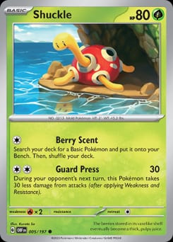 Obsidian Flames Shuckle #5 card