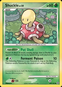 Secret Wonders Shuckle #109 card