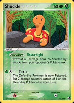 Unseen Forces Shuckle #47 card