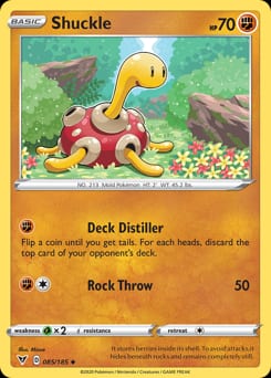 2020 Vivid Voltage Shuckle #85 card