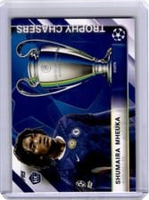 2025-26 Topps UEFA Club Competitions Trophy Chasers Shumaira Mheuka #TC-20 card