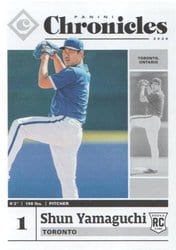 2020 Panini Chronicles Base Set Shun Yamaguchi #45 card