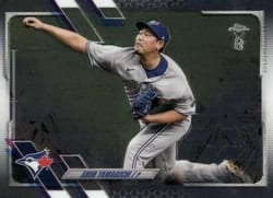 2021 Topps Chrome Ben Baller Edition Base Set Shun Yamaguchi #15 card