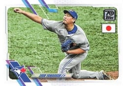 2021 Topps Japan Edition Base Set Shun Yamaguchi #67 card