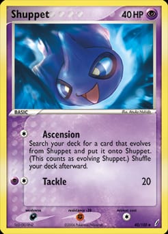Crystal Guardians Shuppet #40 card