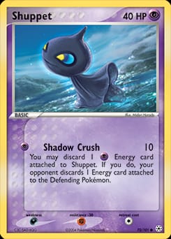 Hidden Legends Shuppet #72 card