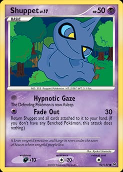 Platinum Shuppet #92 card