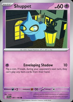 Scarlet & Violet Shuppet #87 card