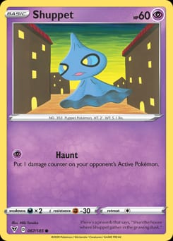 Vivid Voltage Shuppet #67 card