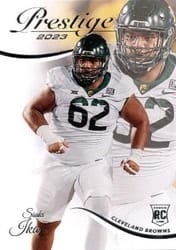2023 Panini Prestige Base Set Siaki Ika #376 card